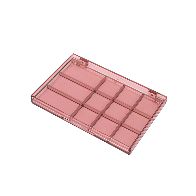 2304 Estuche transparente para sombra de ojos Dusty Rose 9+3 Grid