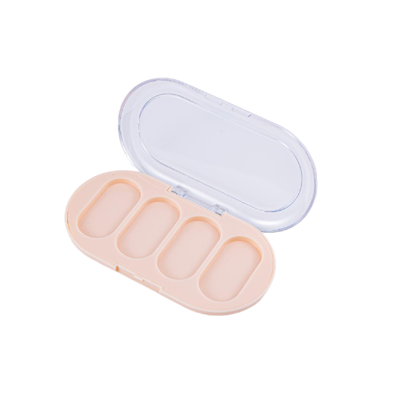 2507-4 Paleta de sombras de ojos ovaladas de cuatro colores Sweetheart con Skylight
