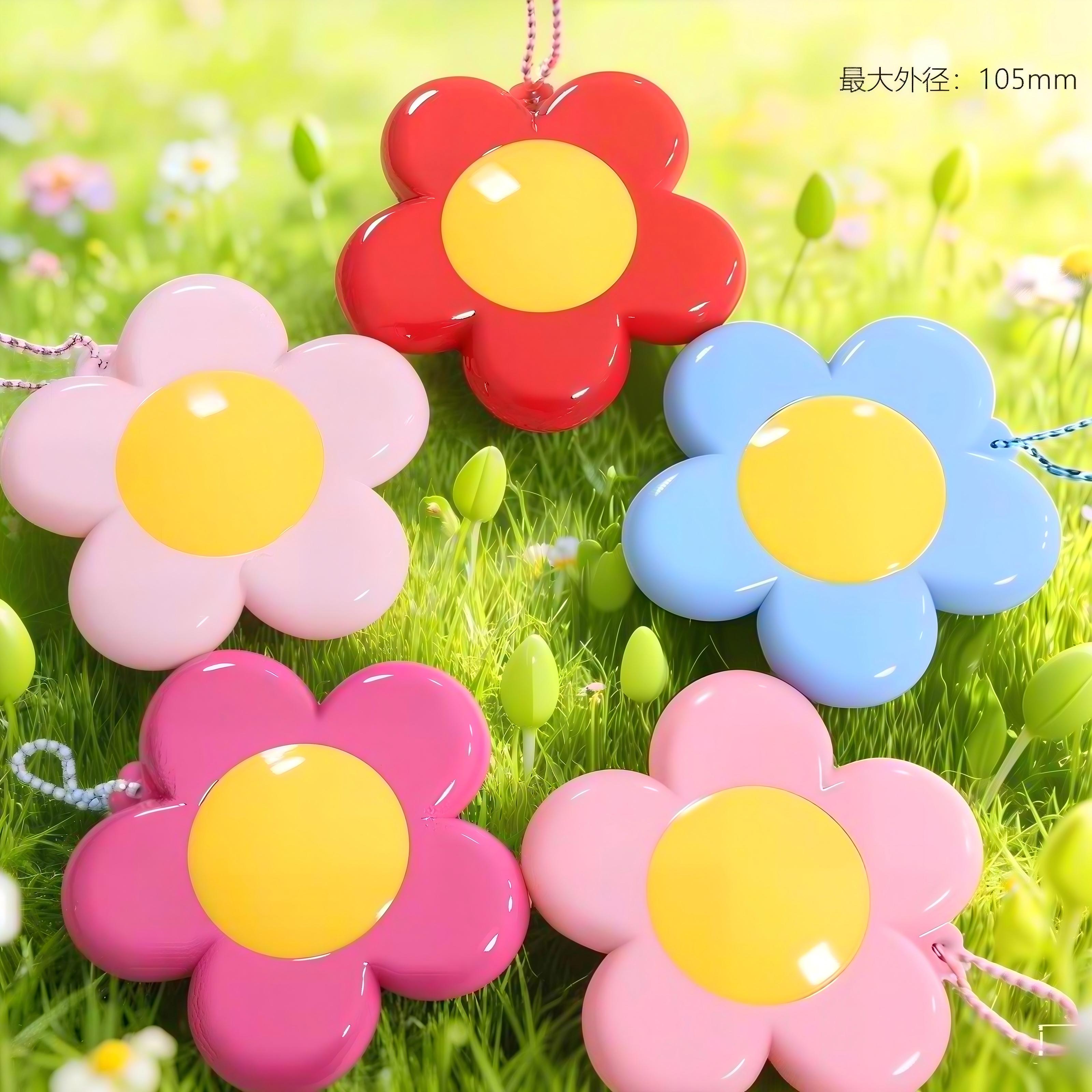 Paleta de Sombras de Ojos Floral de 6 Compartimentos – Portátil, Bonita y Multiuso