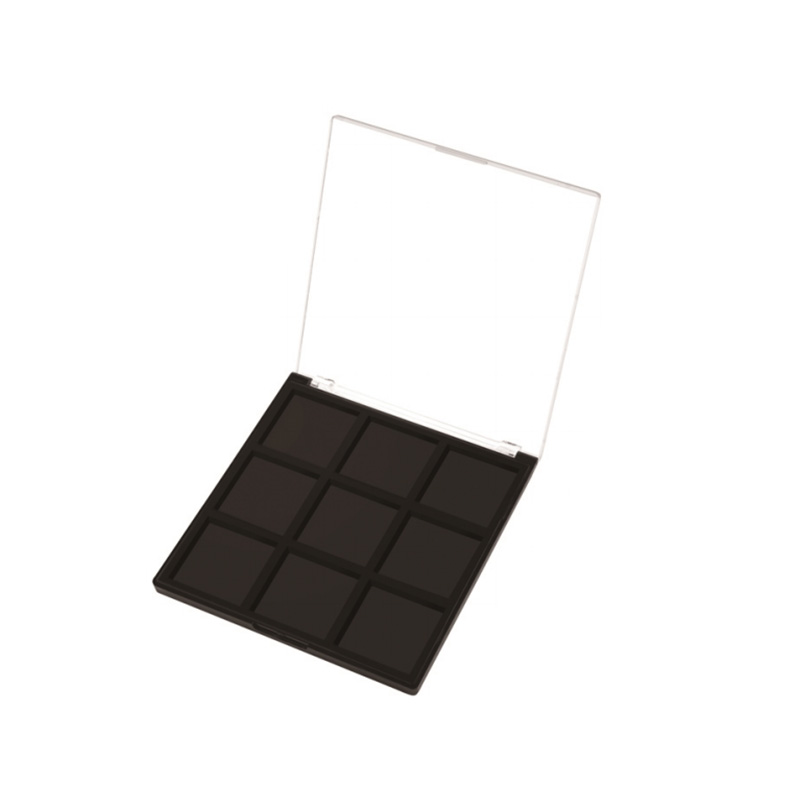 911 Estuche de sombra de ojos Black Square 9 Grids