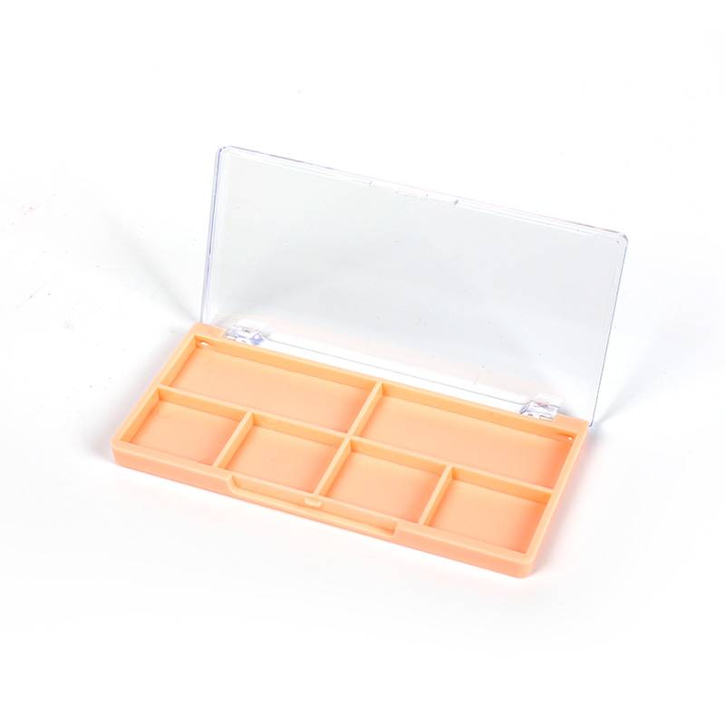 1006-2+4 Estuche para sombras de ojos Orange Square 2+4 Grids