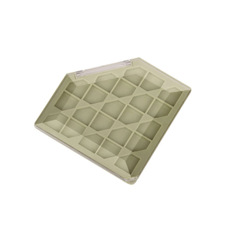 2025-10 Estuche de sombras de ojos Coral Square 10 Grids