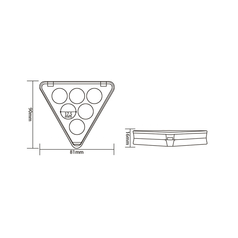 2025-10 Estuche de sombras de ojos Coral Square 10 Grids