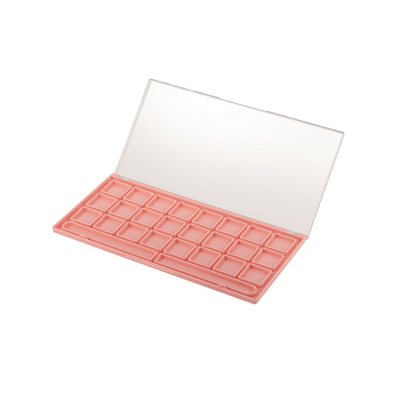 2006-24 Estuche de sombra de ojos Pink Square 24 Grids