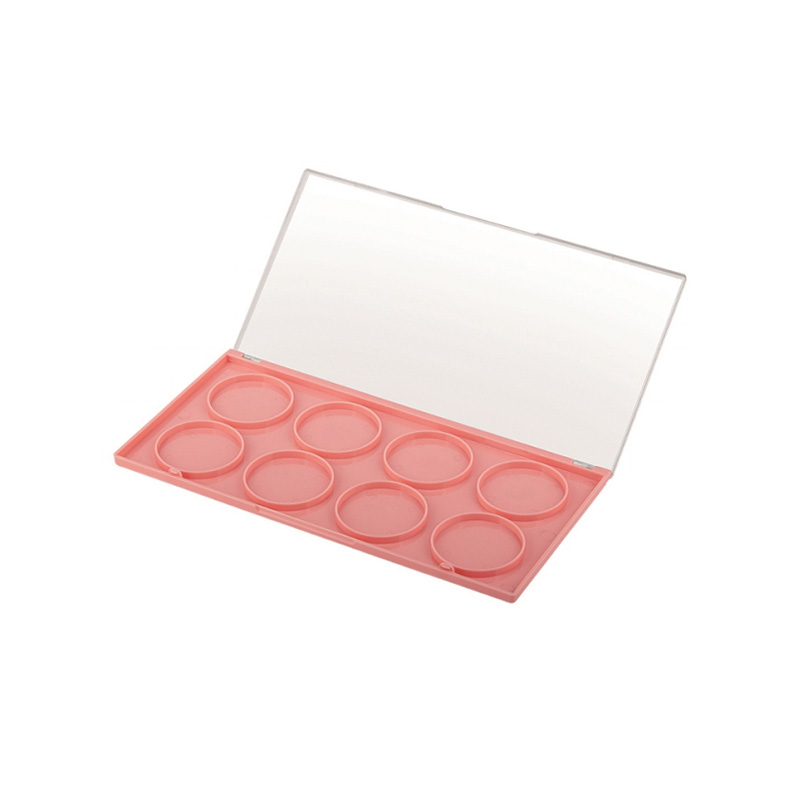 2006-8 Estuche de sombra de ojos Pink Square 8 Grids