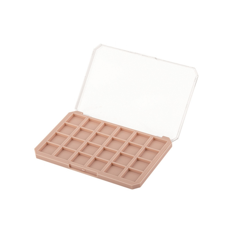 2029-24 Estuche de sombra de ojos Pink Square 24 Grids