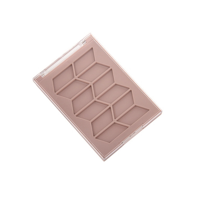 2025-10 Estuche de sombras de ojos Coral Square 10 Grids