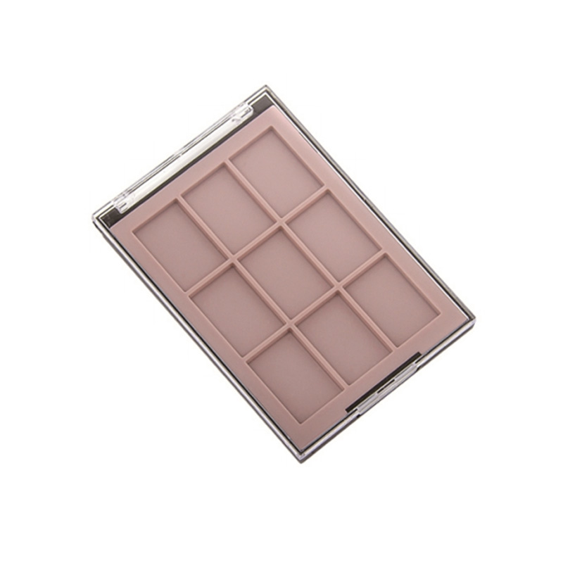 2025-10 Estuche de sombras de ojos Coral Square 10 Grids