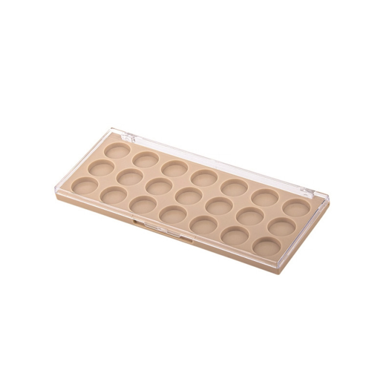 506-7 Estuche para sombras de ojos Nude Round 7 Grids