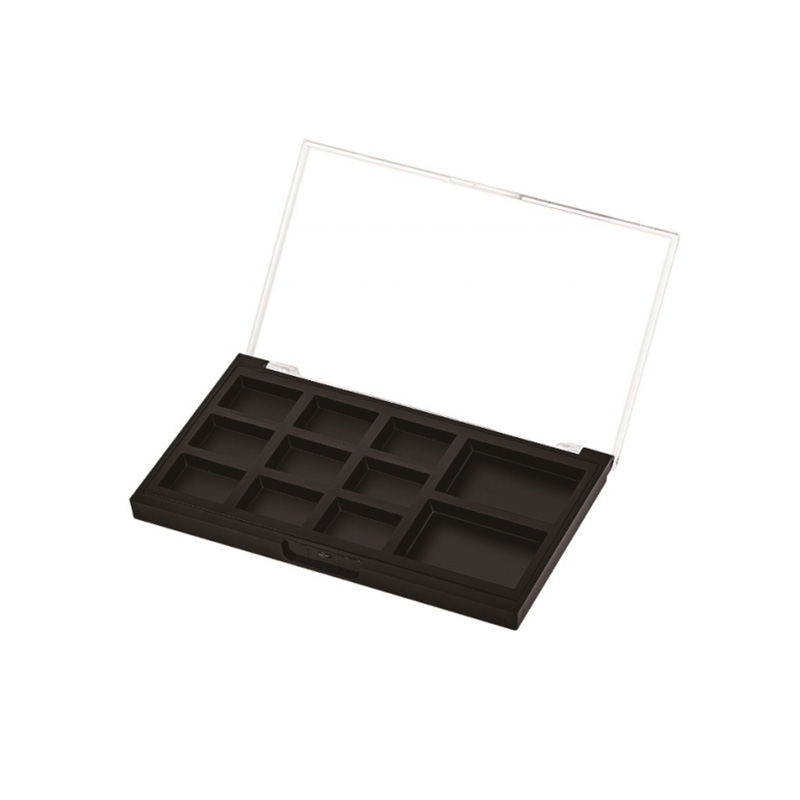 405-9+2 Estuche para sombras de ojos Black Square 9+2 Grids