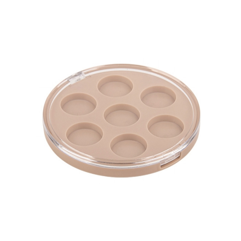 506-7 Estuche para sombras de ojos Nude Round 7 Grids